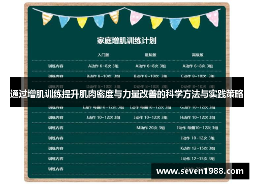 通过增肌训练提升肌肉密度与力量改善的科学方法与实践策略